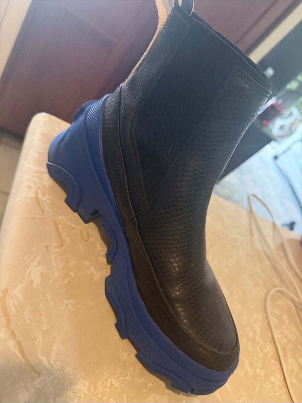 Sorel boot Black blue soul